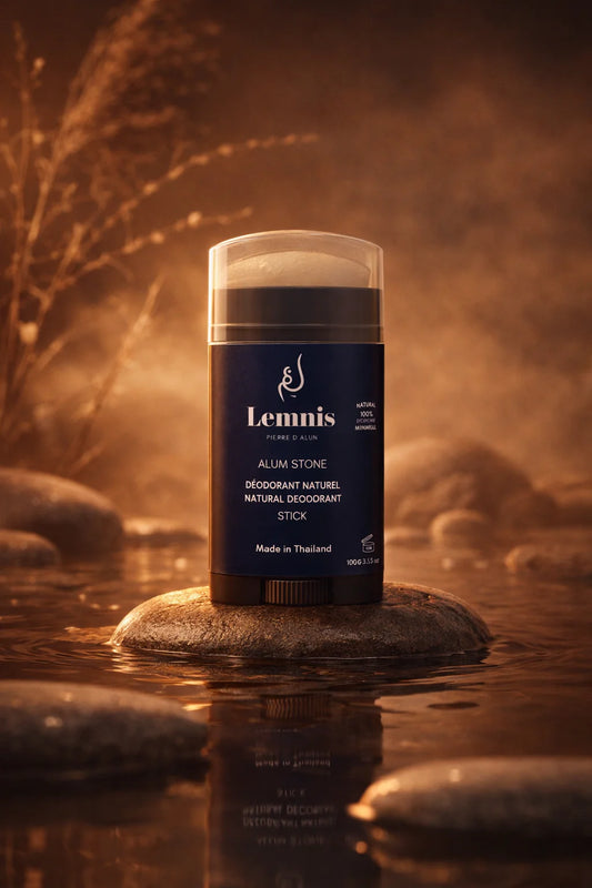 Déodorant Stick Pierre d’Alun Lemnis : protection naturelle et efficacité minérale Lemnis