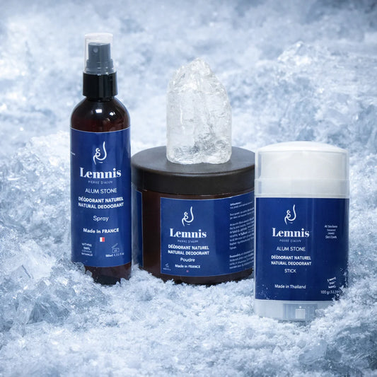 ❄️ La pureté minérale au cœur de l’hiver : la routine Lemnis à la pierre d’alun Lemnis