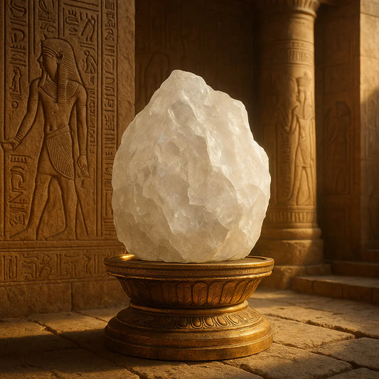 La pierre d’alun, utilisée depuis plus de 4 000 ans, traverse les âges sans perdre de son utilité. Des pharaons égyptiens aux cosmétiques modernes
